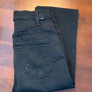 MOTHER Black High Rise Women's Jeans